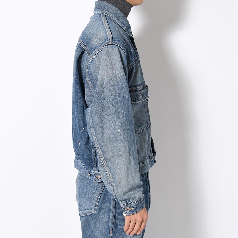 KAMATA DENIM JACKET Vintage Wash -IND/VINTAGE-