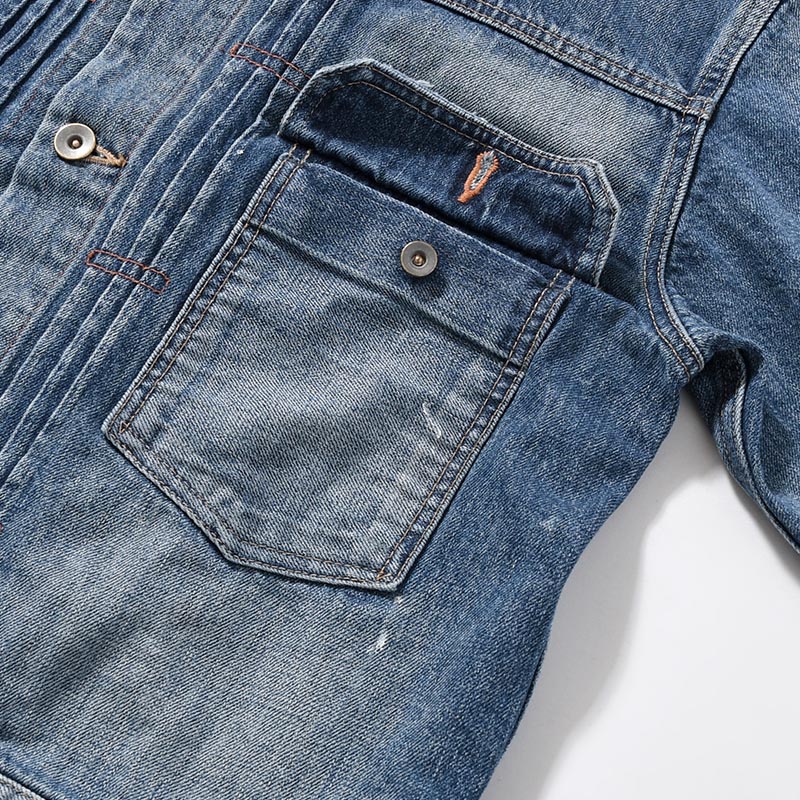 KAMATA DENIM JACKET Vintage Wash -IND/VINTAGE-