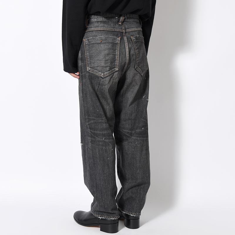 KAMATA DENIM TROUSER TYPE01 Vintage Wash -BLK/VINTAGE-