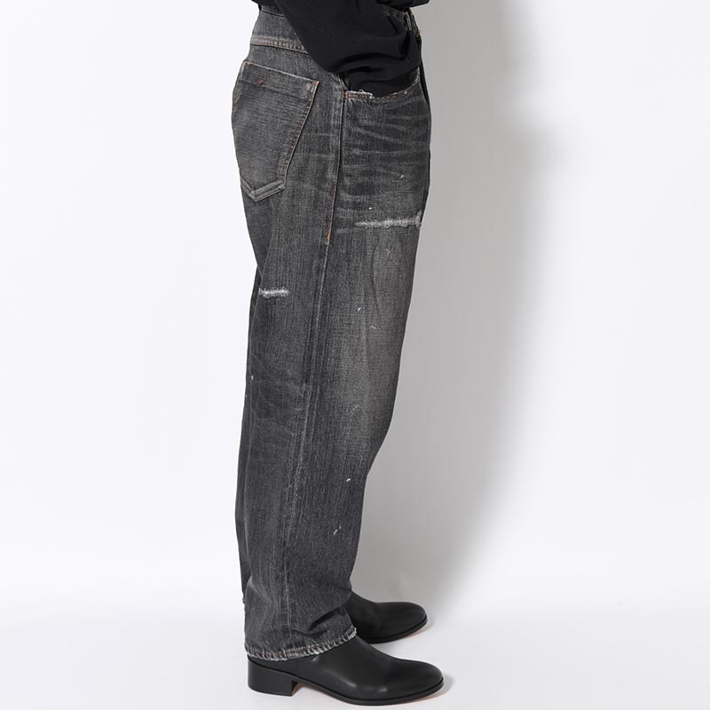 KAMATA DENIM TROUSER TYPE01 Vintage Wash -BLK/VINTAGE-