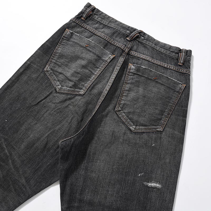 KAMATA DENIM TROUSER TYPE01 Vintage Wash -BLK/VINTAGE-