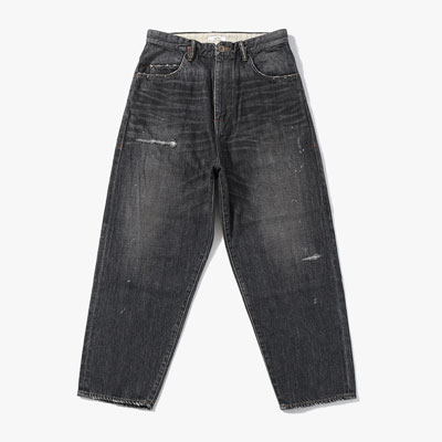 KAMATA DENIM TROUSER TYPE01 Vintage Wash -BLK/VINTAGE-