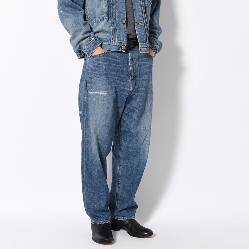 KAMATA DENIM TROUSER TYPE01 Vintage Wash -IND/VINTAGE-