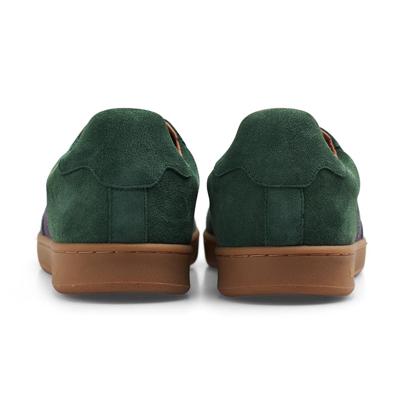 CM001 LO SUEDE -Elm Green/Loganberry/Gum-