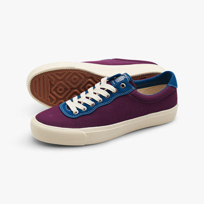 VM001 LO CANVAS Julian Smith -PLUM/DIRTY BLUE-