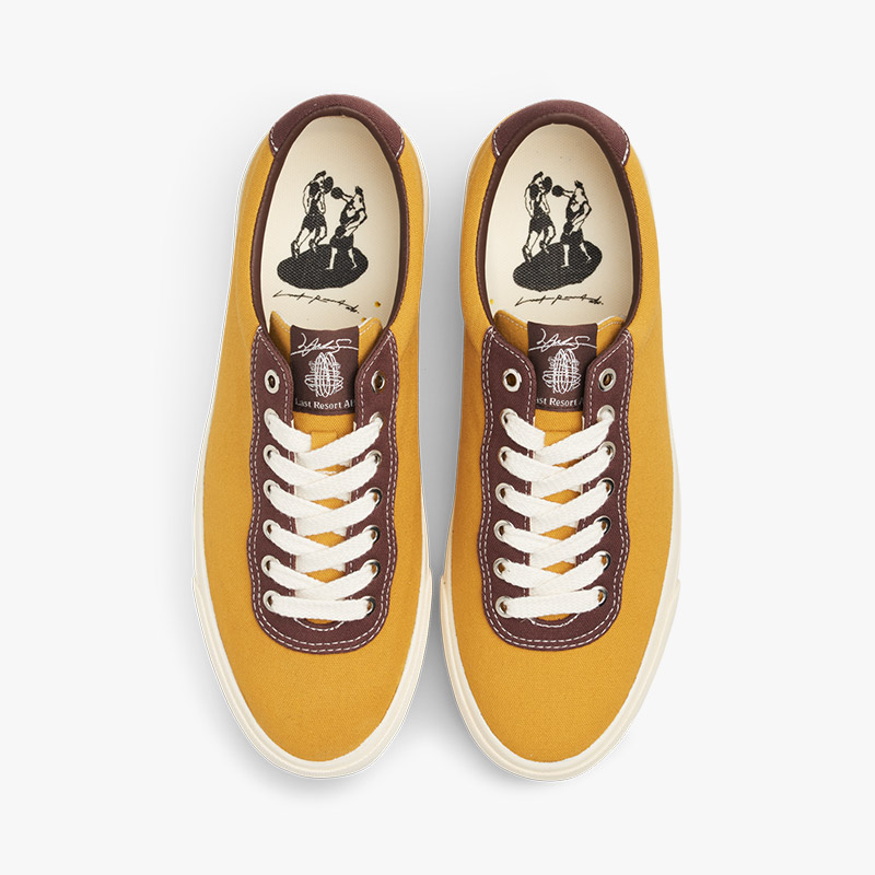 VM001 LO CANVAS Julian Smith -YELLOW/BROWN-