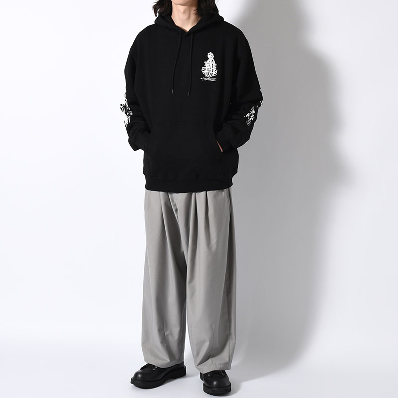 EXPANDO HOODIE -BLACK-