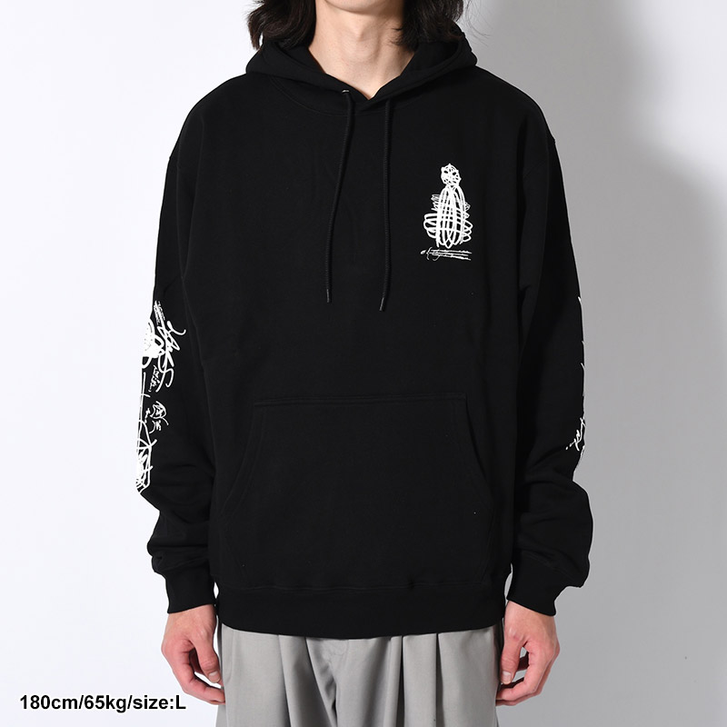 EXPANDO HOODIE -BLACK-