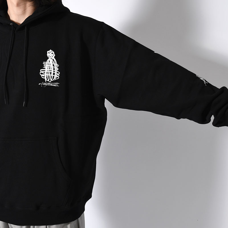 EXPANDO HOODIE -BLACK-