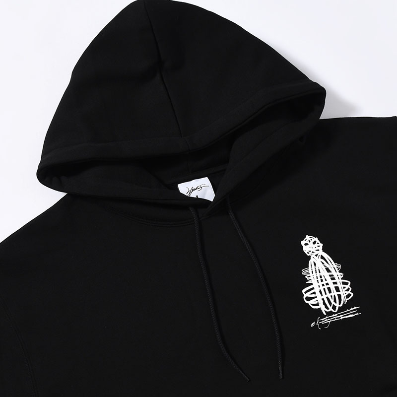 EXPANDO HOODIE -BLACK-