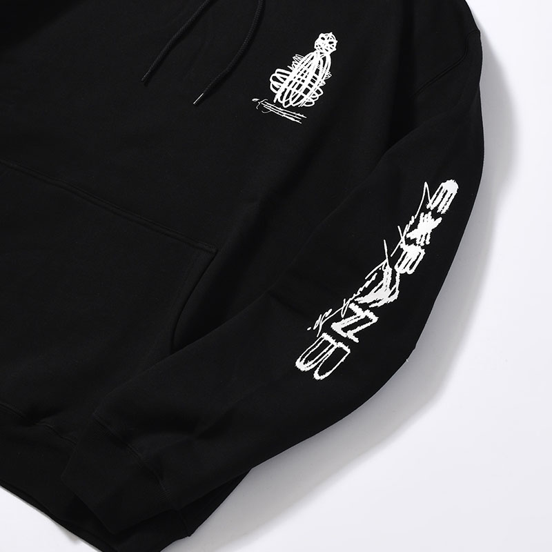 EXPANDO HOODIE -BLACK-