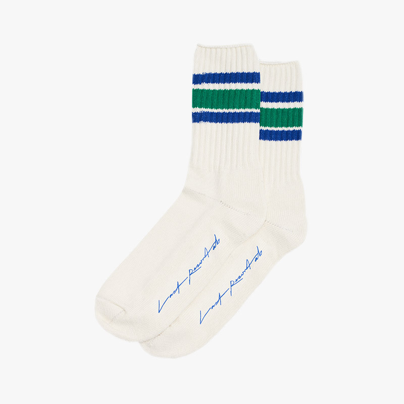 JS RETRO SOCKS -3.COLOR-(GREEN)