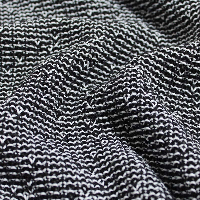 PAPER KNIT CARDIGAN 7G Japanese Paper Knit -CHARCOAL-