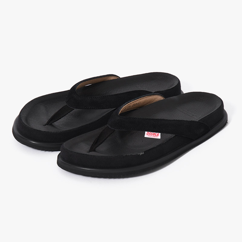 DOUBLE FOOT WEAR Ex.SANDAL "MAYTE" -BLACK-