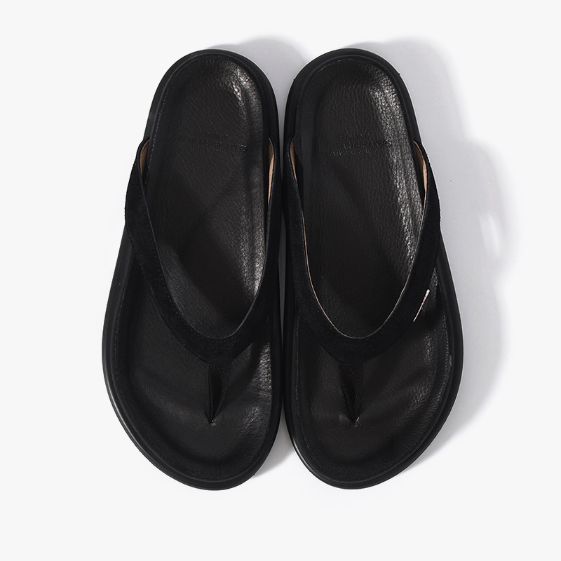 DOUBLE FOOT WEAR Ex.SANDAL "MAYTE" -BLACK-