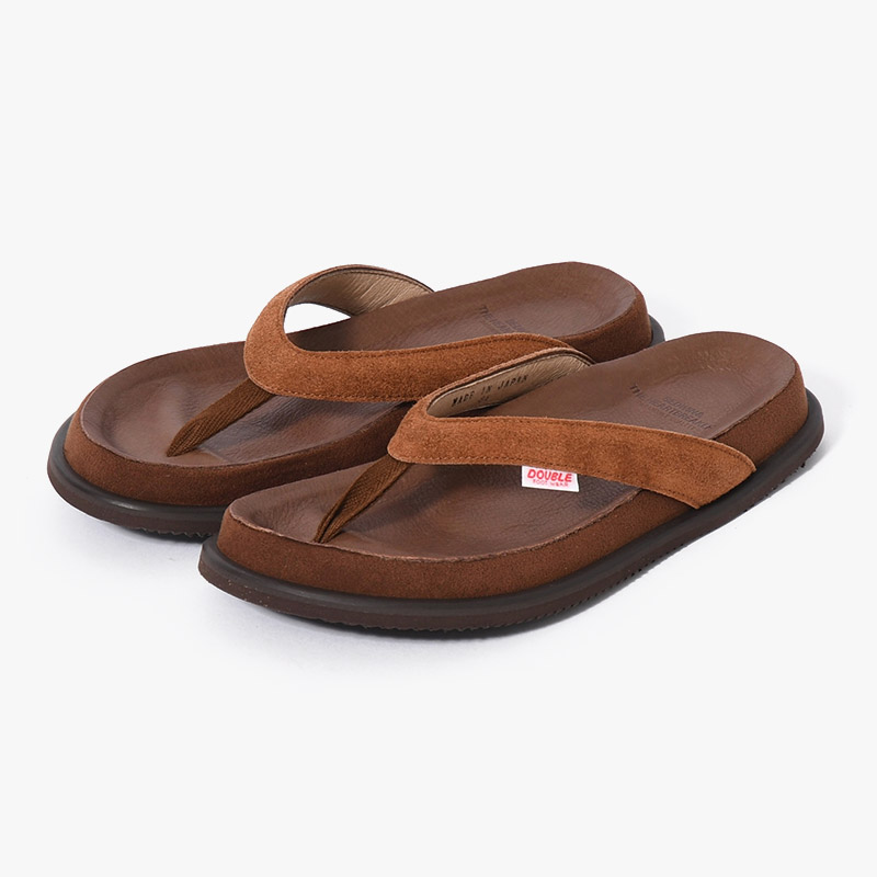 DOUBLE FOOT WEAR Ex.SANDAL "MAYTE" -BROWN-