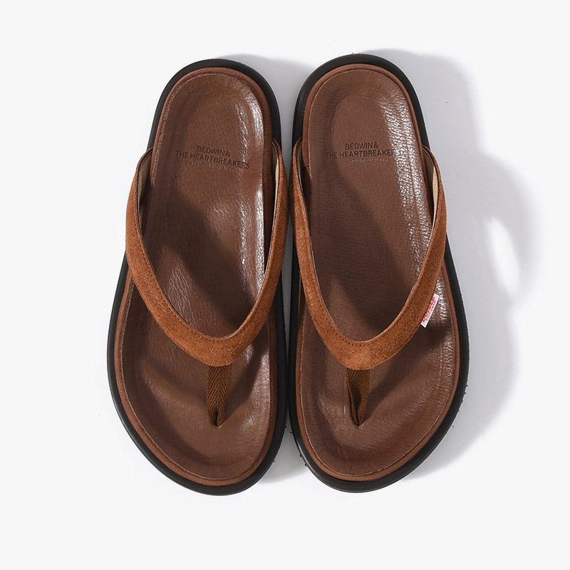 DOUBLE FOOT WEAR Ex.SANDAL "MAYTE" -BROWN-