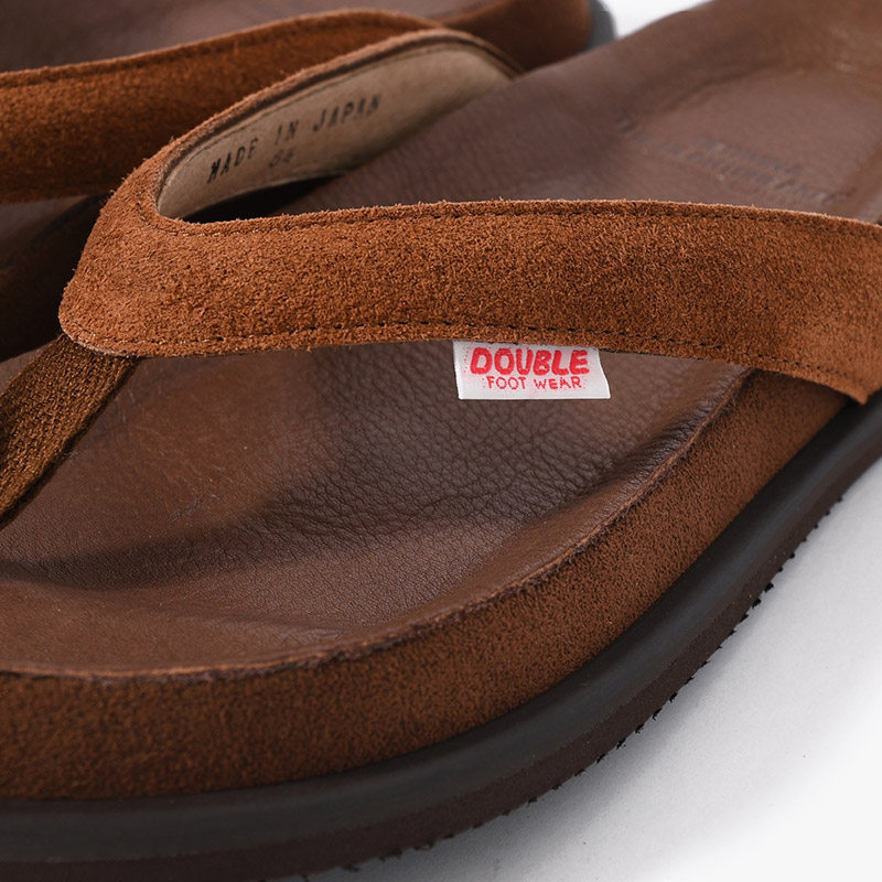 DOUBLE FOOT WEAR Ex.SANDAL "MAYTE" -BROWN-