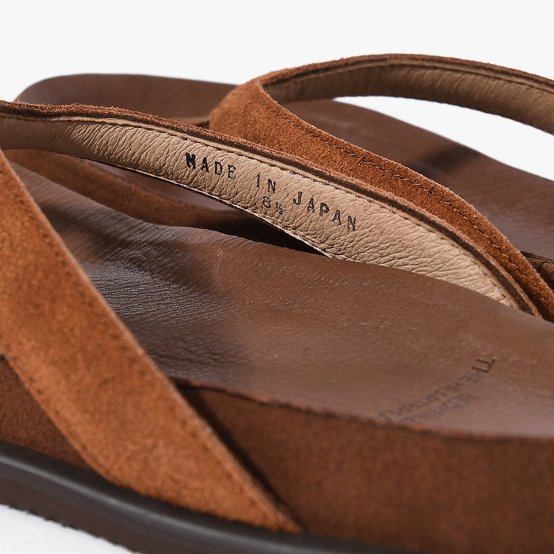 DOUBLE FOOT WEAR Ex.SANDAL "MAYTE" -BROWN-