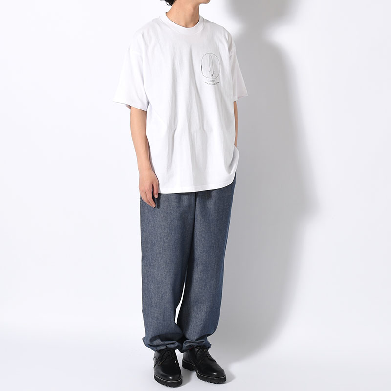 S/S PRINTED TEE "GUMMO" -2.COLOR-