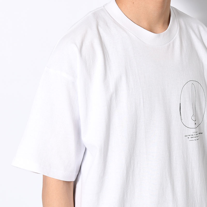S/S PRINTED TEE "GUMMO" -2.COLOR-