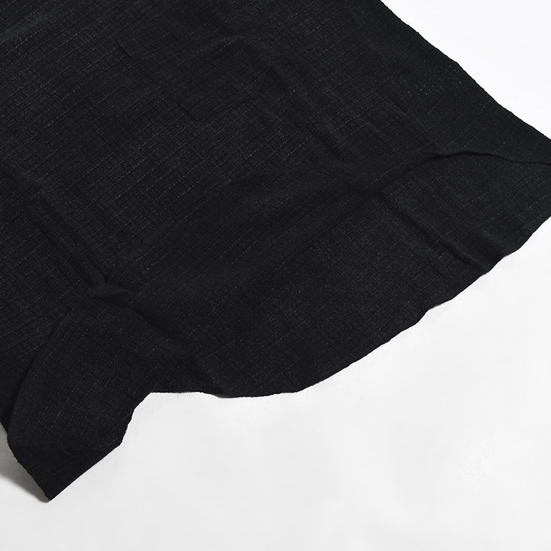 BOATNECK SHIRTS Stone Wash -BLK MESH-