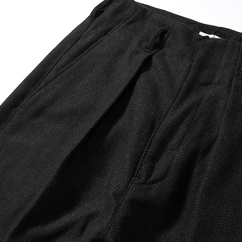 TUCK BAGGY TYPE2 -BLACK-