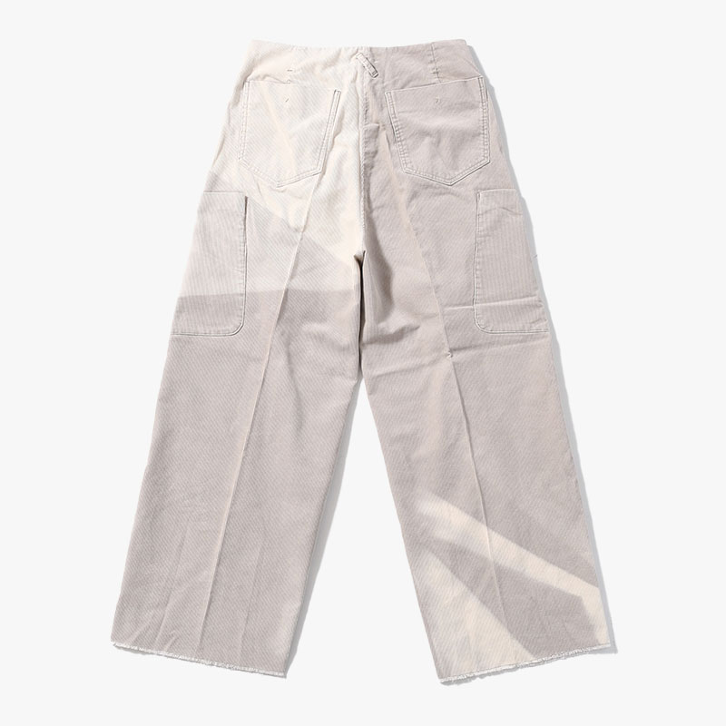 TUCK BAGGY CARGO PANTS -GRAY-