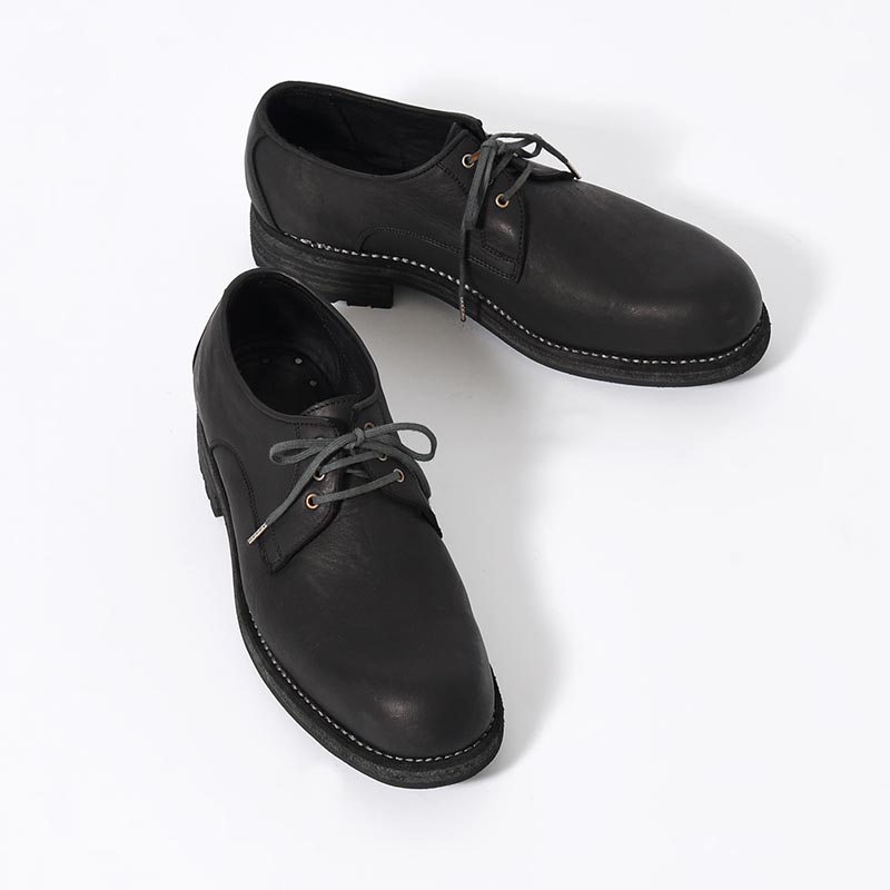 ITALIAN MILITARY OFFICER SHOES -BLACK-