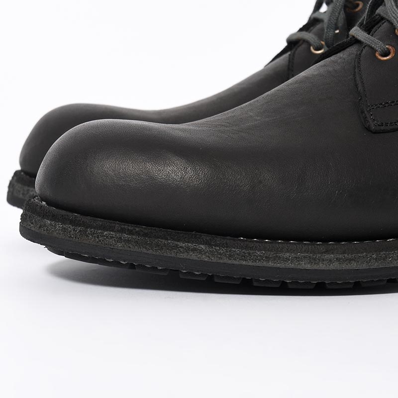 ITALIAN MILITARY OFFICER SHOES -BLACK-