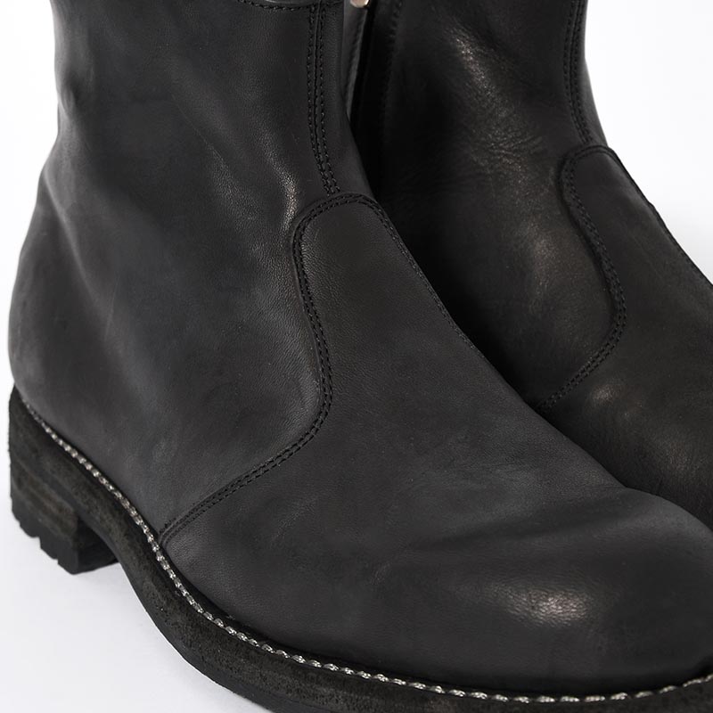 ITALIAN MILITARY OFFICER BOOTS -BLACK-