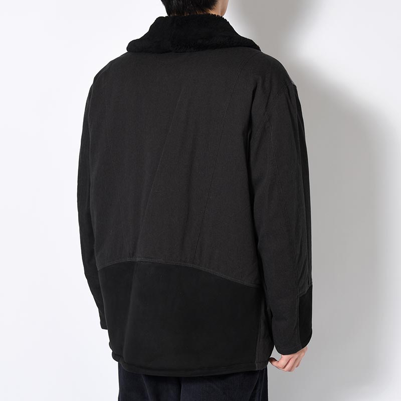 MOUTON COMBINATION JACKET -BLACK-