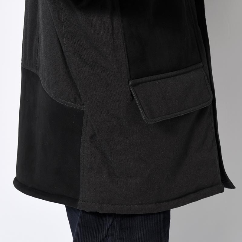 MOUTON COMBINATION JACKET -BLACK-