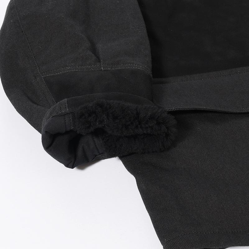 MOUTON COMBINATION JACKET -BLACK-