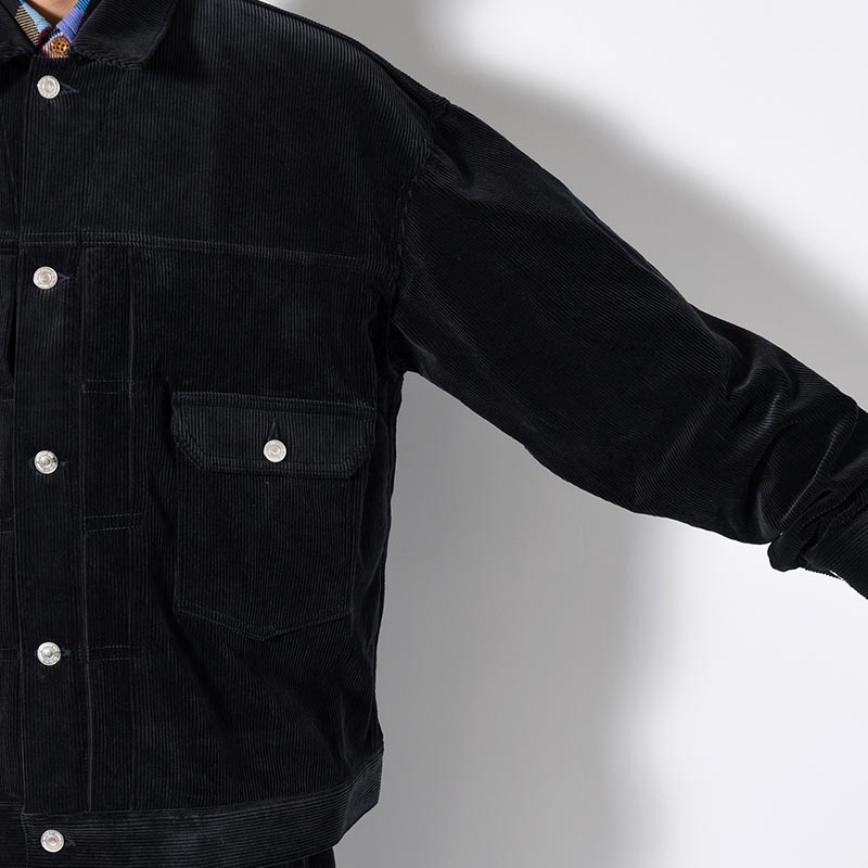 1ST TYPE CORDUROY JACKET -NAVY-