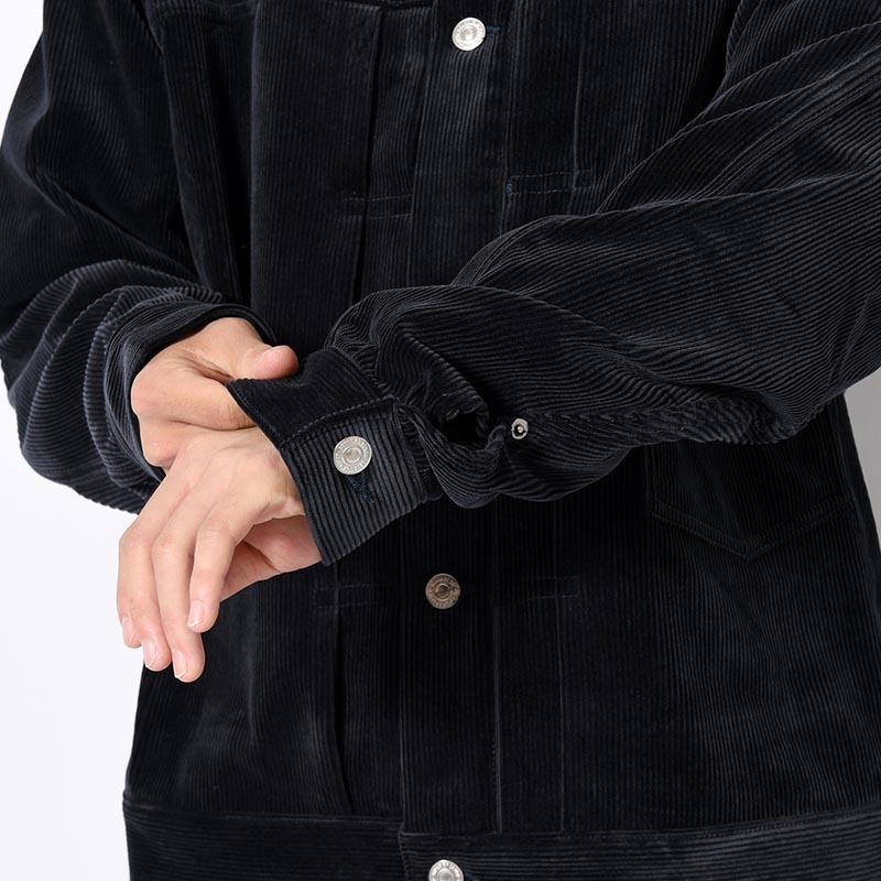 1ST TYPE CORDUROY JACKET -NAVY-