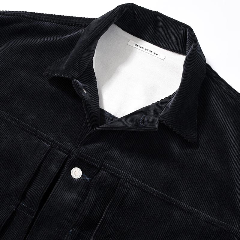 1ST TYPE CORDUROY JACKET -NAVY-