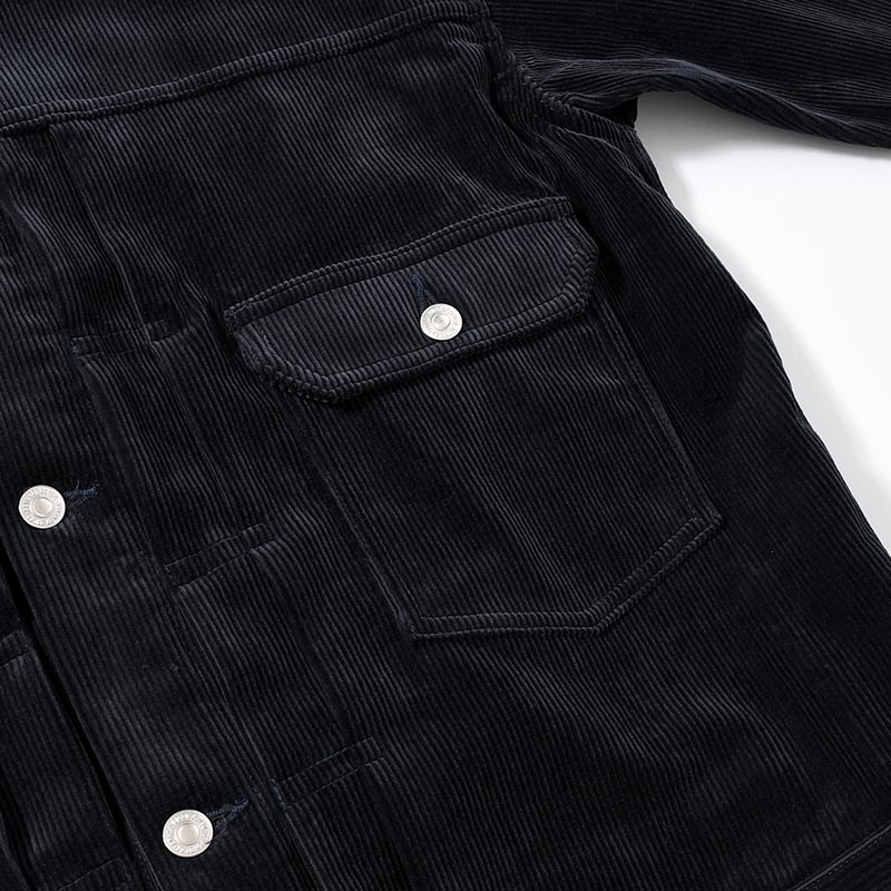 1ST TYPE CORDUROY JACKET -NAVY-