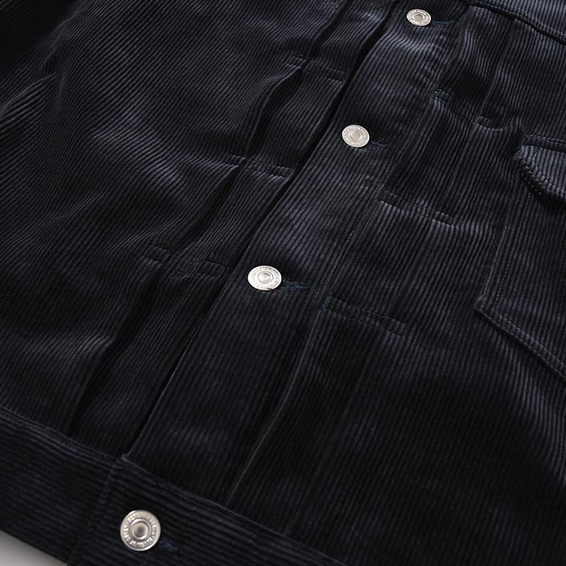 1ST TYPE CORDUROY JACKET -NAVY-