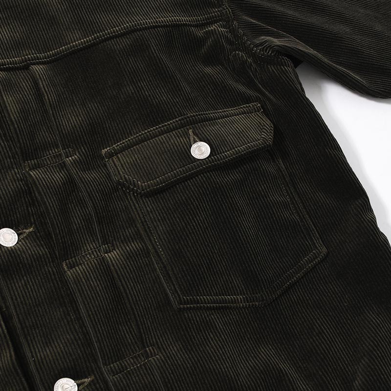 1ST TYPE CORDUROY JACKET -OLIVE-