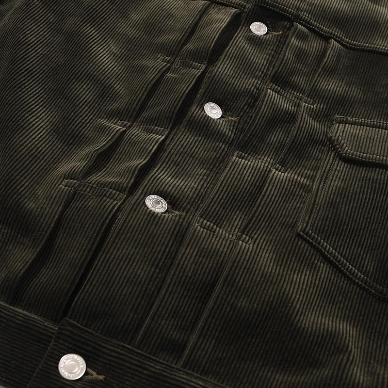 1ST TYPE CORDUROY JACKET -OLIVE-