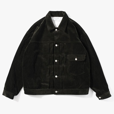 1ST TYPE CORDUROY JACKET -OLIVE-