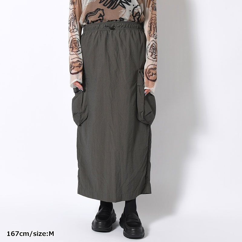 GHOST CARGO MAXI SKIRT -TV FUZZ-