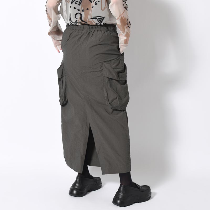 GHOST CARGO MAXI SKIRT -TV FUZZ-