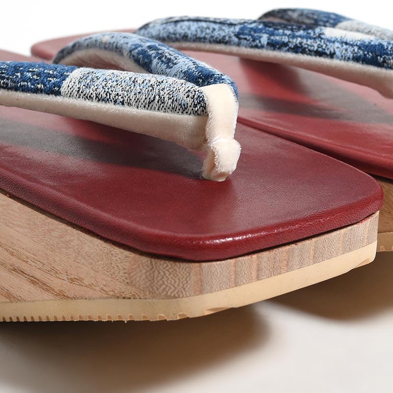 GETA -RED/BEIGE-