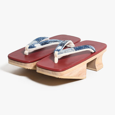 GETA -RED/BEIGE-