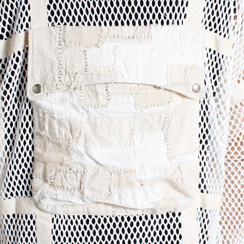 MESH JACKET -WHITE-