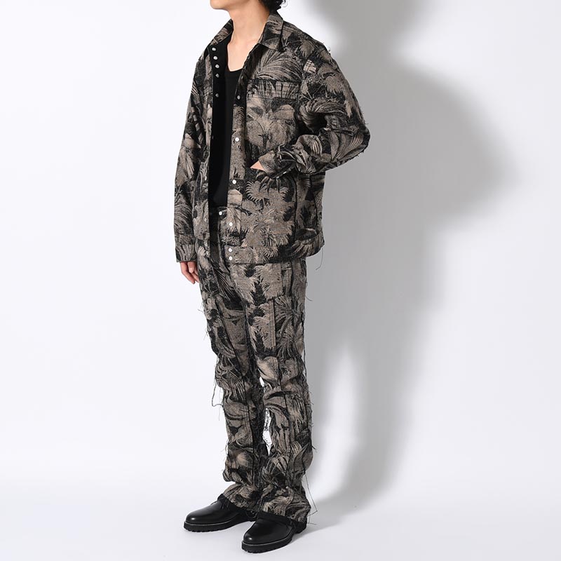 WESTERN JACKET -LEAF/BLACK-