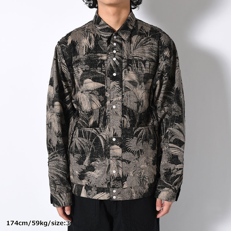 WESTERN JACKET -LEAF/BLACK-