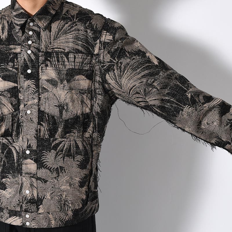 WESTERN JACKET -LEAF/BLACK-